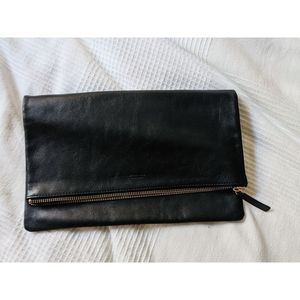 Everlane Fold over clutch